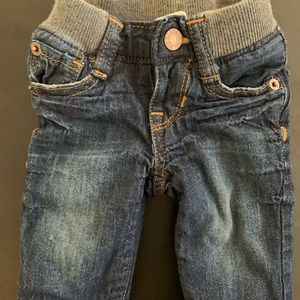 Infant boys fleece lined jeans